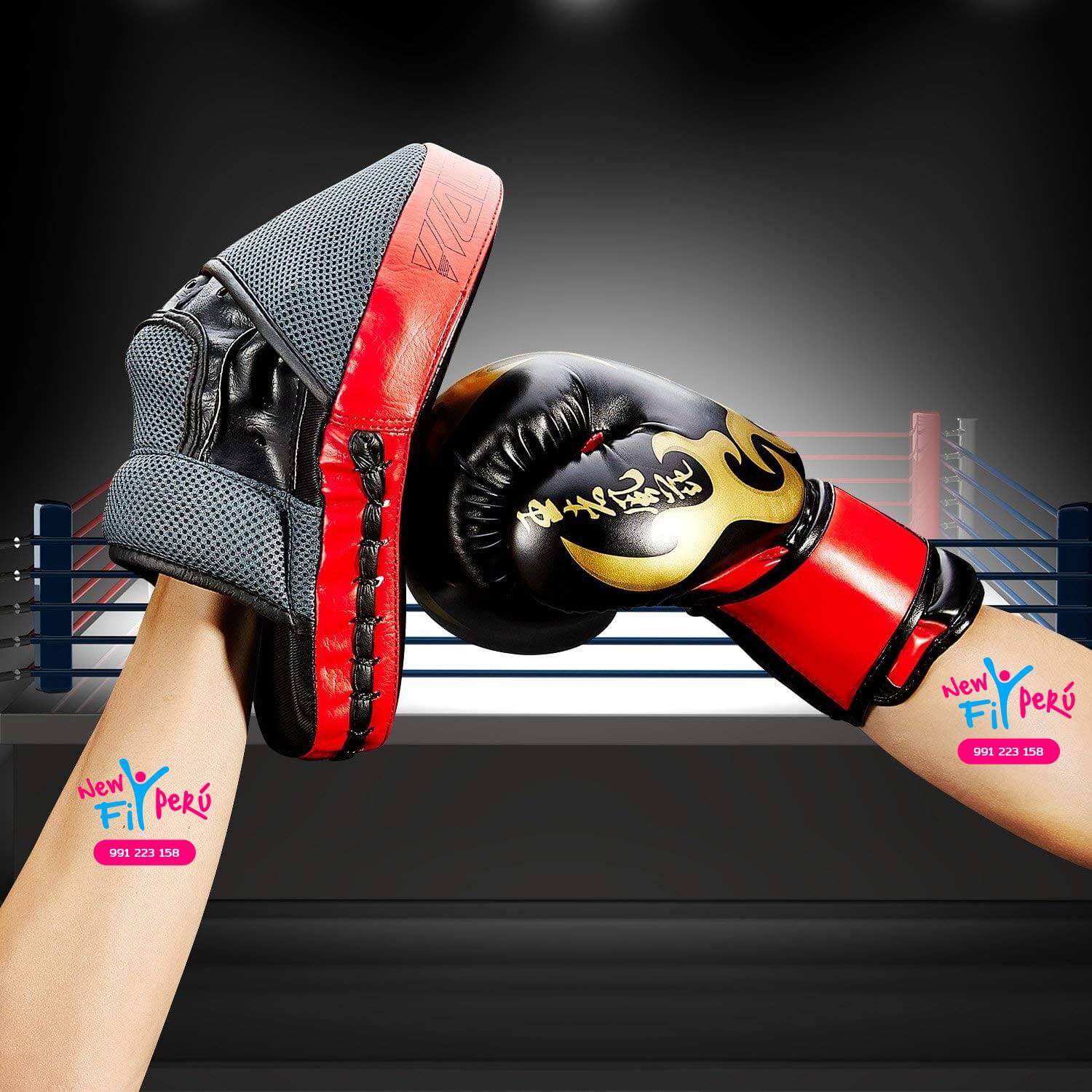 Manopla Guantelete Taekwondo Karate Boxeo Box Guante